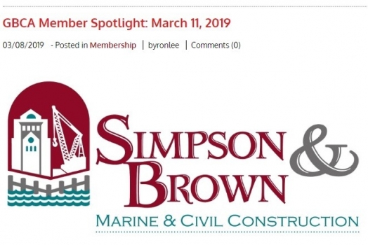 GBCA Member Spotlight – Simpson and Brown