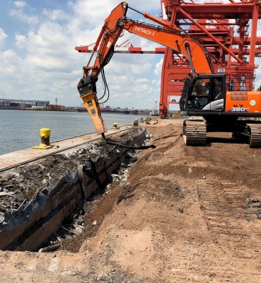 PNCT Wharf Reinforcement Projects 8 and 9