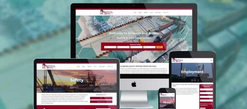 Simpson & Brown Launches Upgraded Website